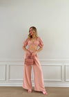 Mackenzie Linen Crop Top & Pant Set