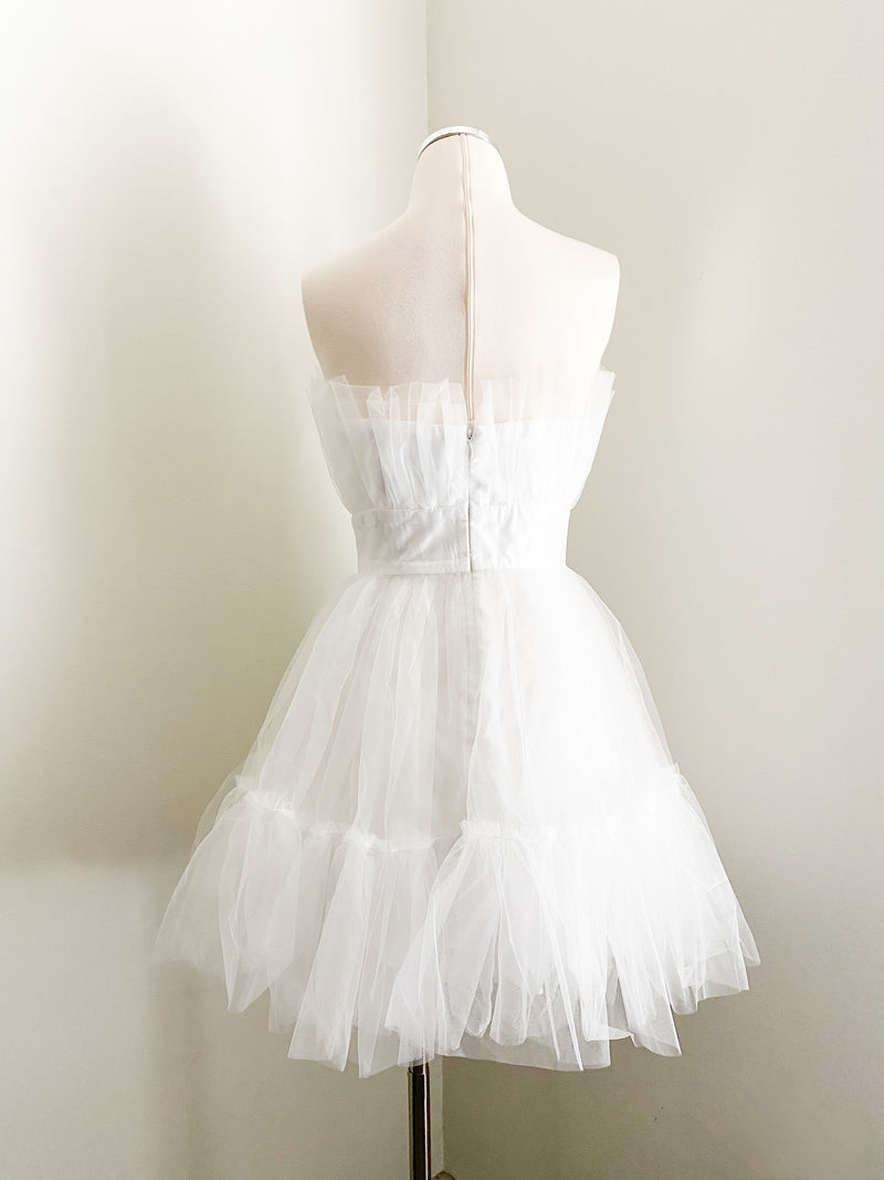 Darby Tulle Strapless Dress