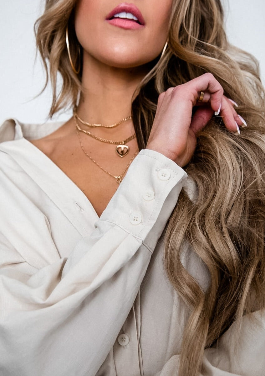 Ayla Drop Shoulder Shirt