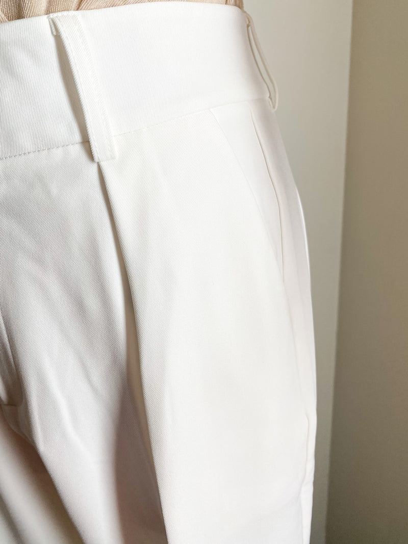 Belted High Waist Pants