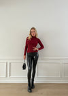 Mock Neck Sweater