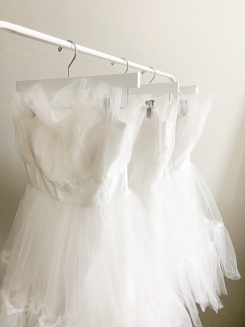 Darby Tulle Strapless Dress